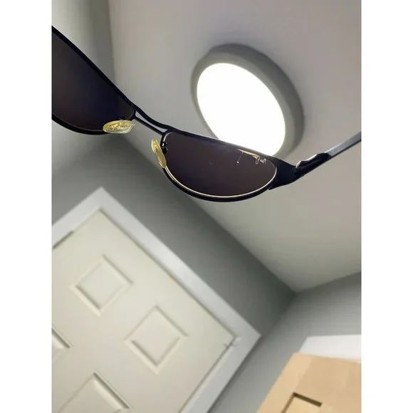 Rare Maui Jim Sunglasses MJ 157-2M Made In Italy MJ 157 Polarized Matte Black